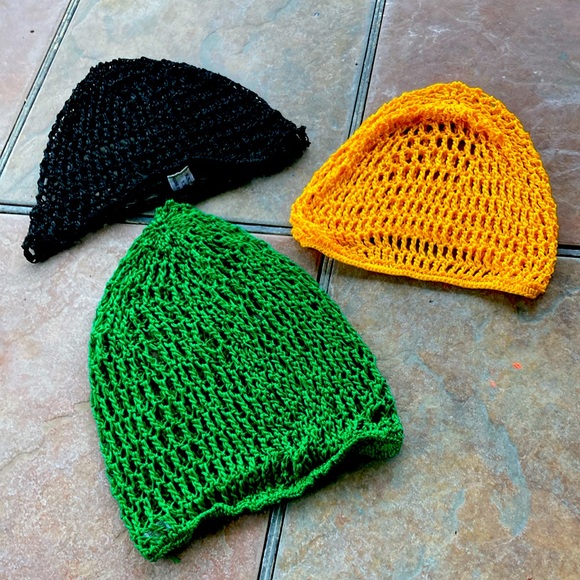 Accessories - Three Crochet Hair Wraps